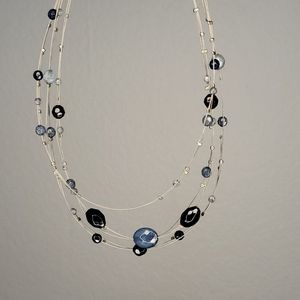 Necklace w/ blue accents